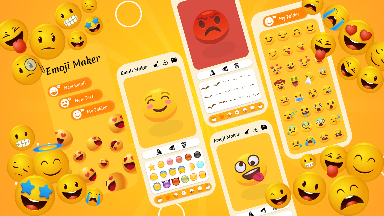 DIY Emoji Maker For Make Emoji From Your Face Personal Animated